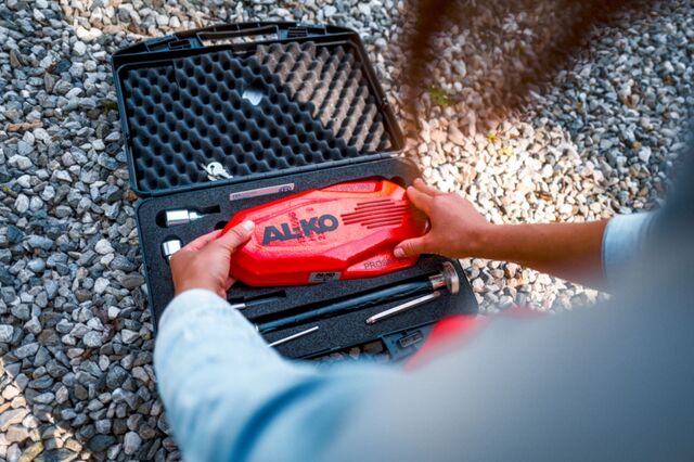 AL-KO Radkralle Prosafe Farbe rot