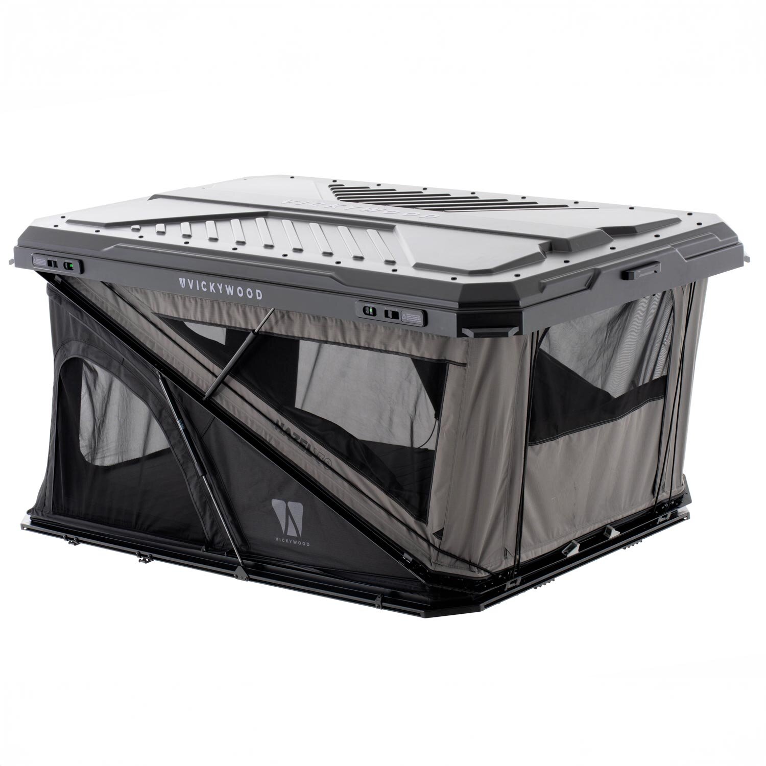 Vickywood Hybrid Hartschalen-Dachzelt HAZEL 130