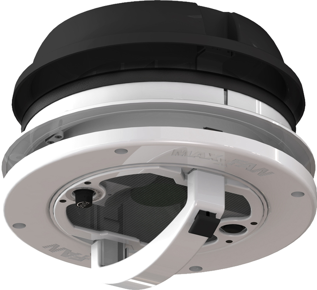 Dachlüfter MAXXAIR Maxxfan Dome Farbe schwarz Lüfter 12V ohne LED