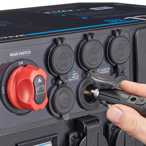 ECTIVE AccuBox 200S LiFePO4 Powerstation 3000W 2560Wh