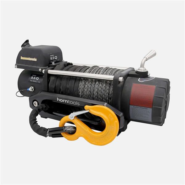 Horntools Seilwinde 4,3 Tonnen Alpha Quick 12V Kunststoffseil