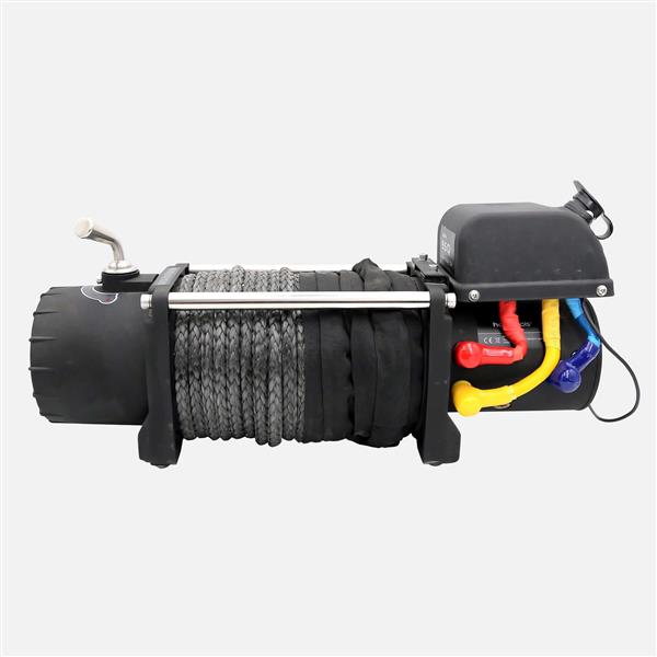 Horntools Seilwinde 4,3 Tonnen Alpha Quick 12V Kunststoffseil