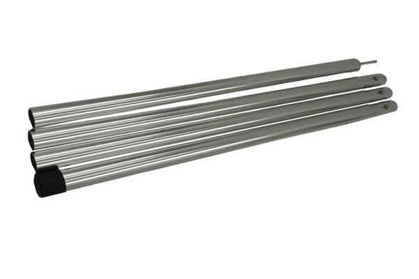 Bent Stahl Aufstellstange 180cm x 19mm