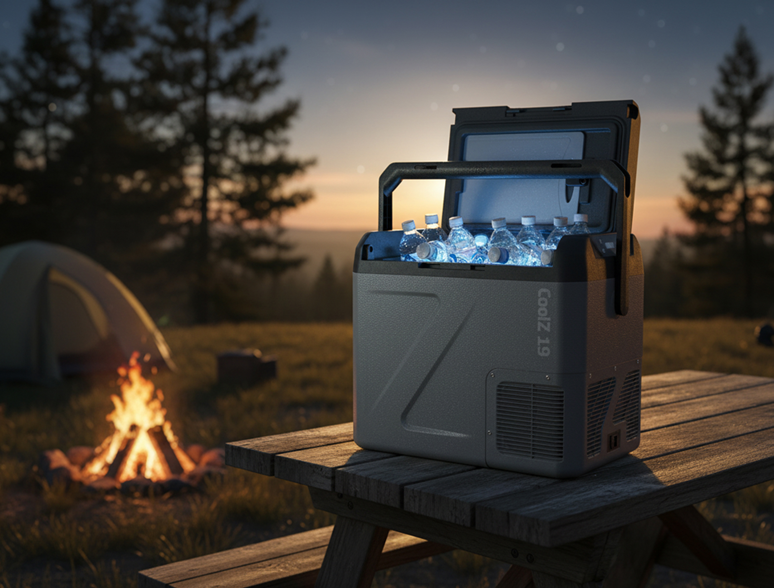 Kühlbox CoolZ 19 Liter Camping mobile Kühlung
