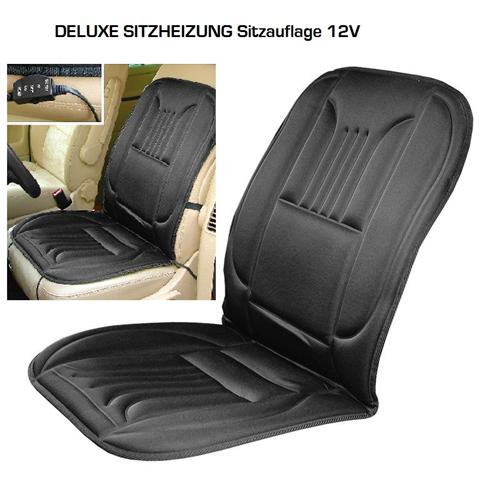 Heizbare Sitzauflage 12V DeLuxe