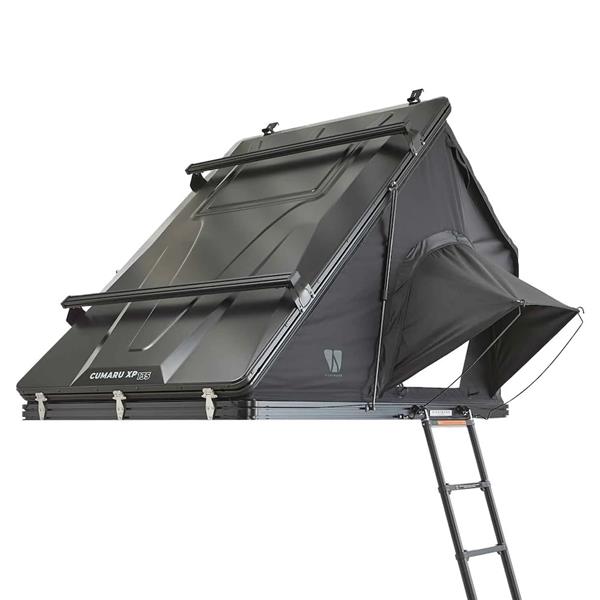 Alu Hartschalen Dachzelt CUMARU XP 135 All Black Air Pro Luftmatratze