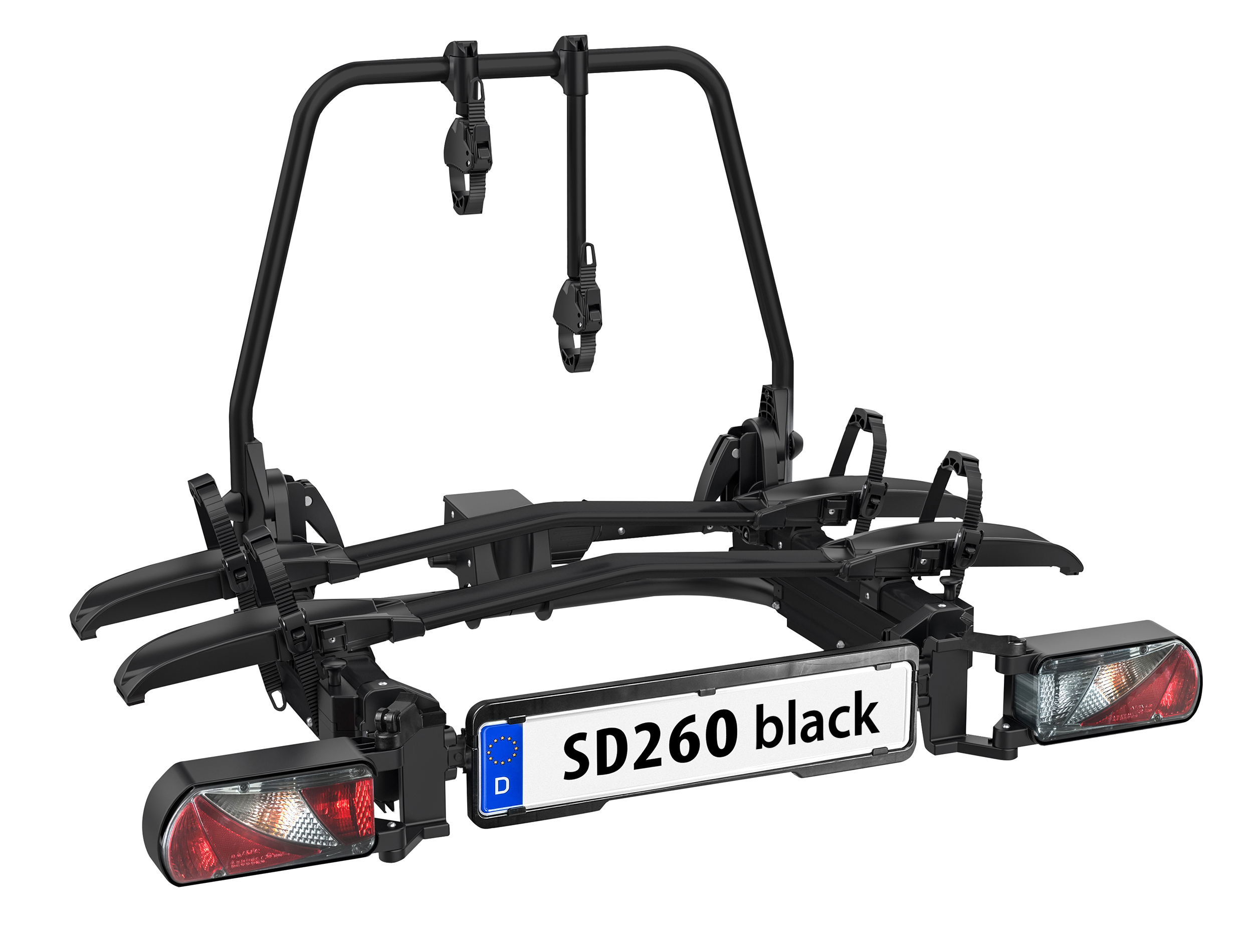 SD260 ausziehbar für 2 Räder schwarz