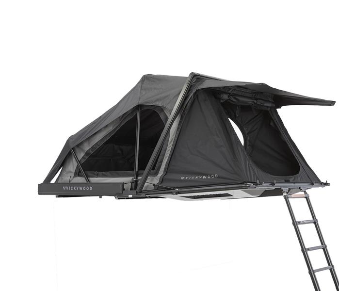 Vickywood Dachzelt Hybrides Hartschalen-Faltzelt MAPLE 155 TOPSELLER