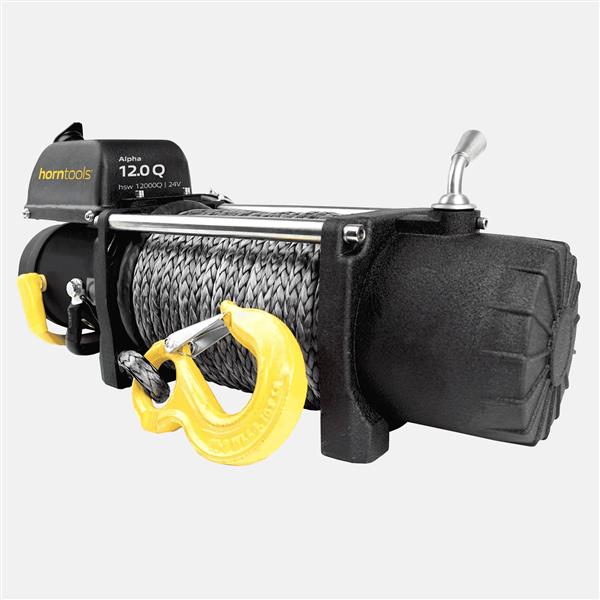 Horntools Seilwinde Alpha 5,4 Tonnen Quick 12V Kunststoffseil
