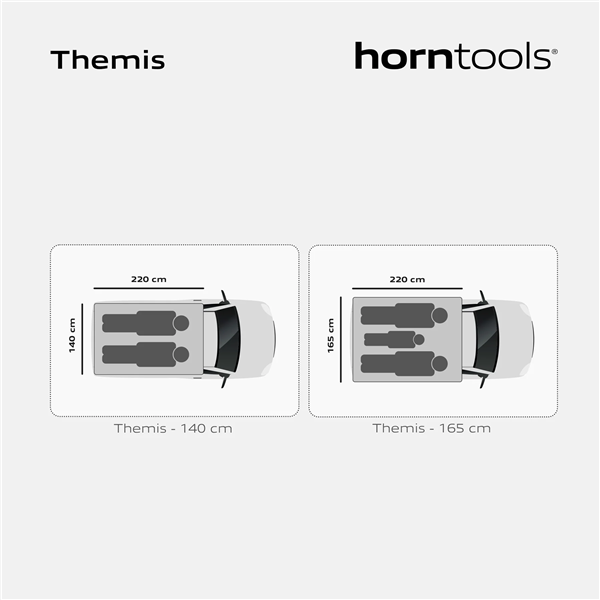 Horntools Dachzelt Themis 140 PopUp - Hartschale