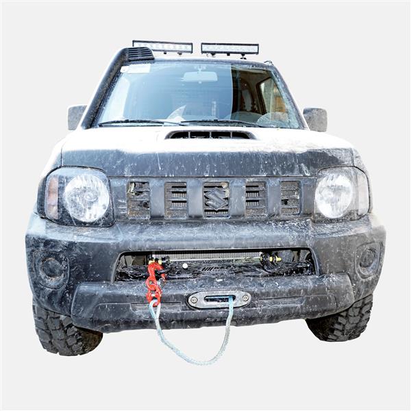Horntools Seilwindensystem Alpha für Suzuki Jimny FJ - 4,3 Tonnen