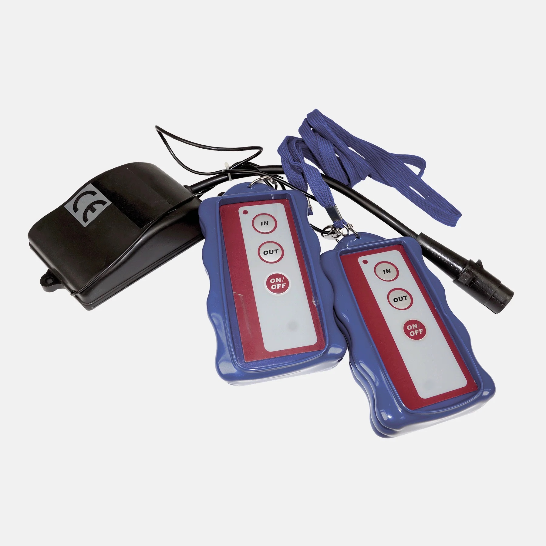 Horntools Seilwinden Funk-Fernbedienung blue 12V mit 2 Handsender