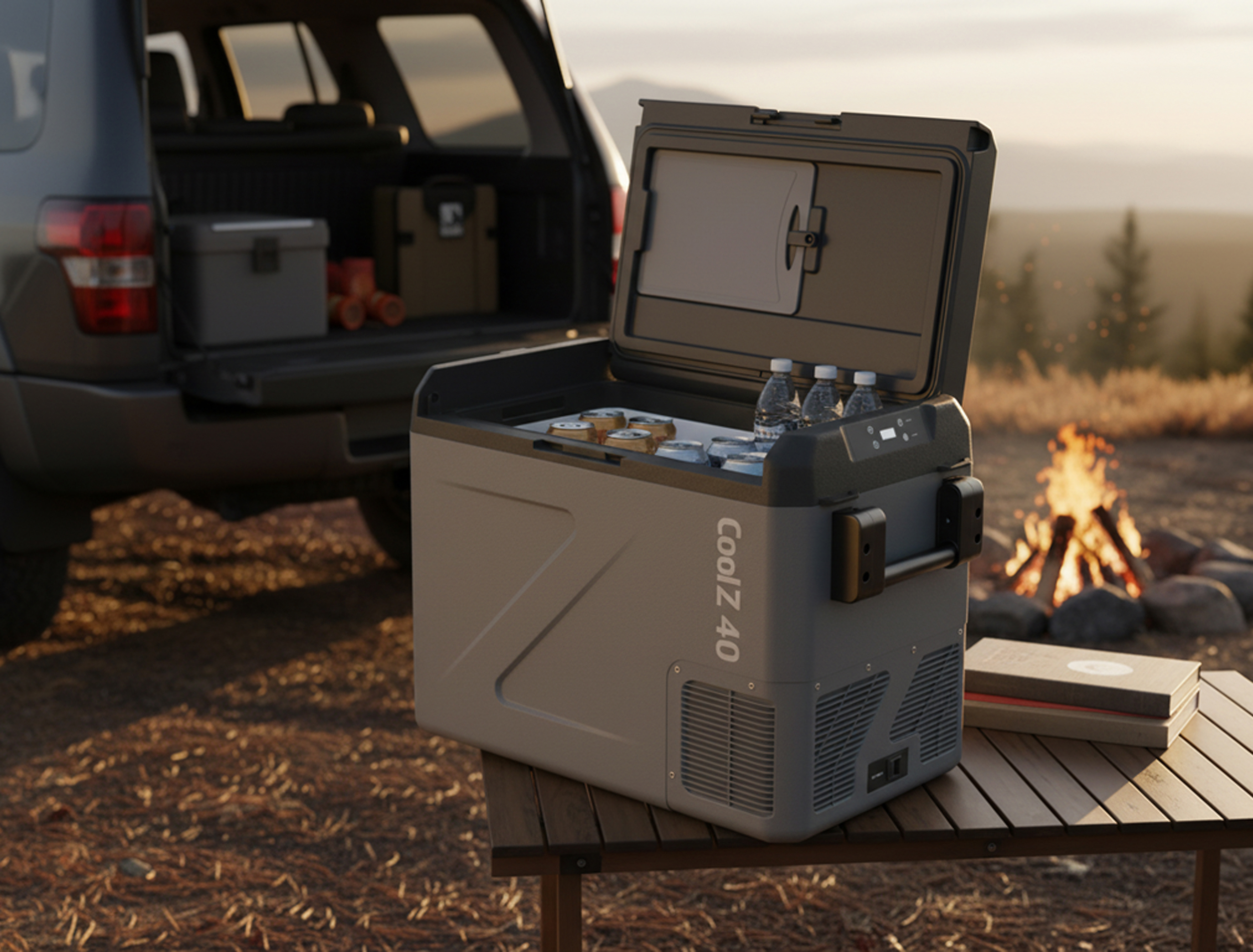 Kühlbox CoolZ 40 Liter Camping mobile Kühlung