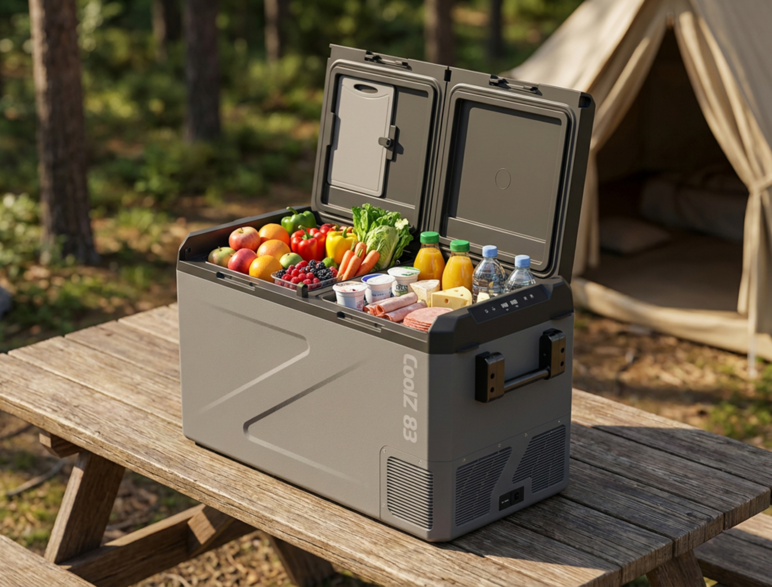 Kühlbox CoolZ 83 Liter Camping mobile Kühlung