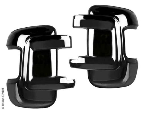Spiegelprotektoren-Set hochglanz schwarz lange Version Fiat Ducato Citroen Jumper