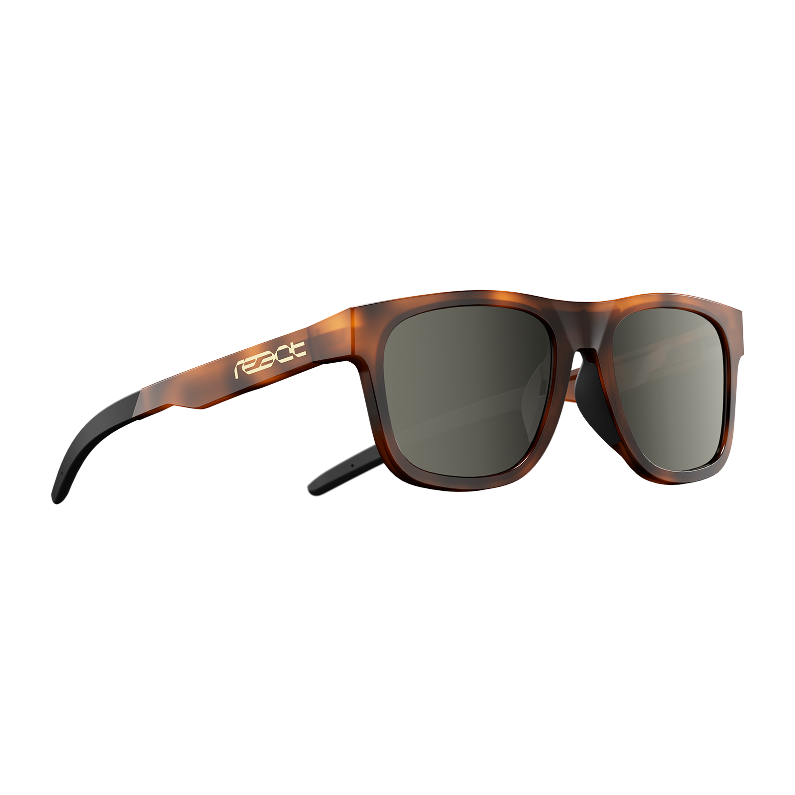 React Sonnenbrille No 7  brown/amber
