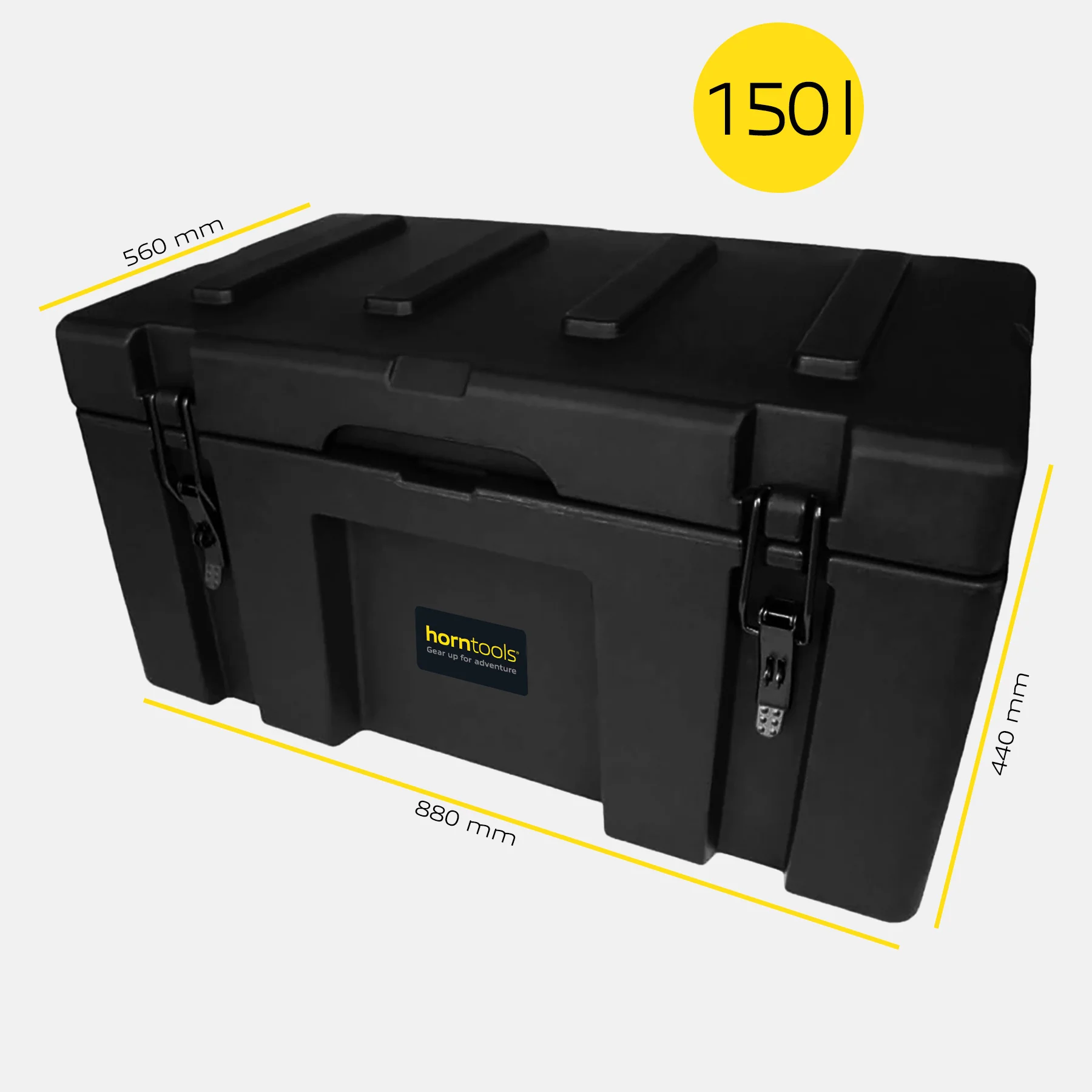 Horntools Transportbox wasserfest 150l