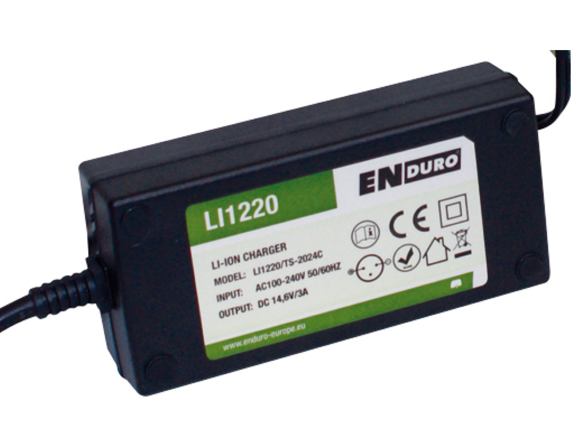 Ladegerät für ENDURO Lithium Ionen Akku Batterie 20Ah LI1220