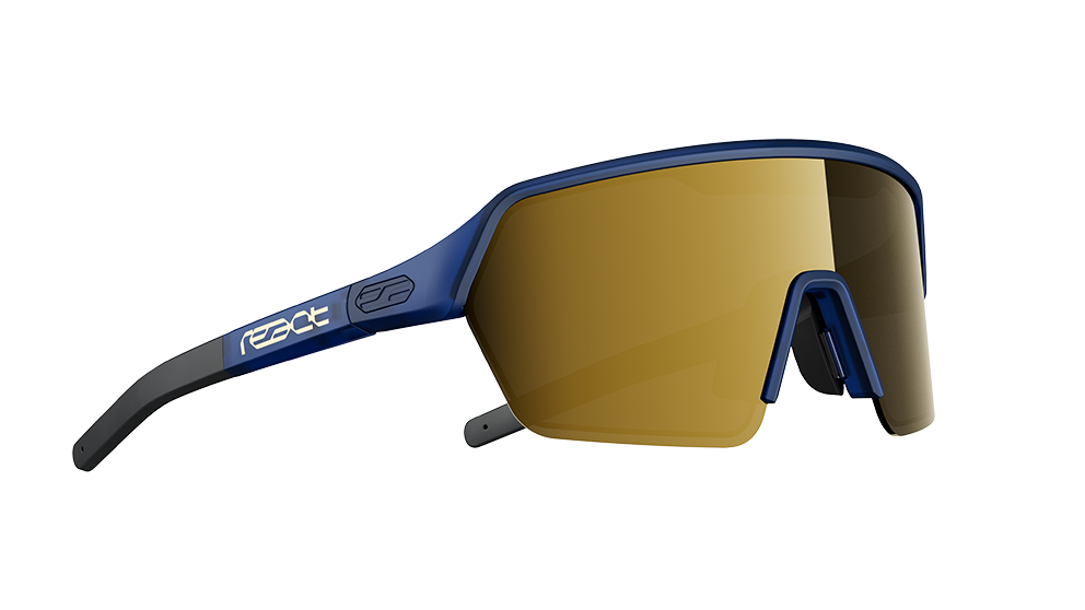 React Sportbrille ervo gold/blue