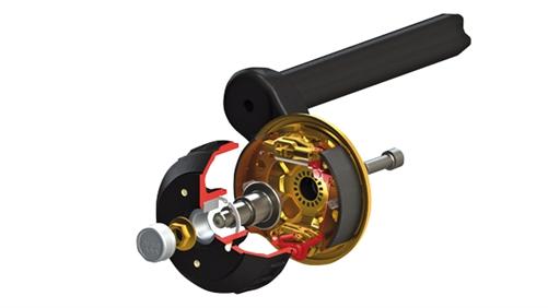 AL-KO AAA Premium 2051 Automatic Brake Bremse 1 Achse Wohnwagen