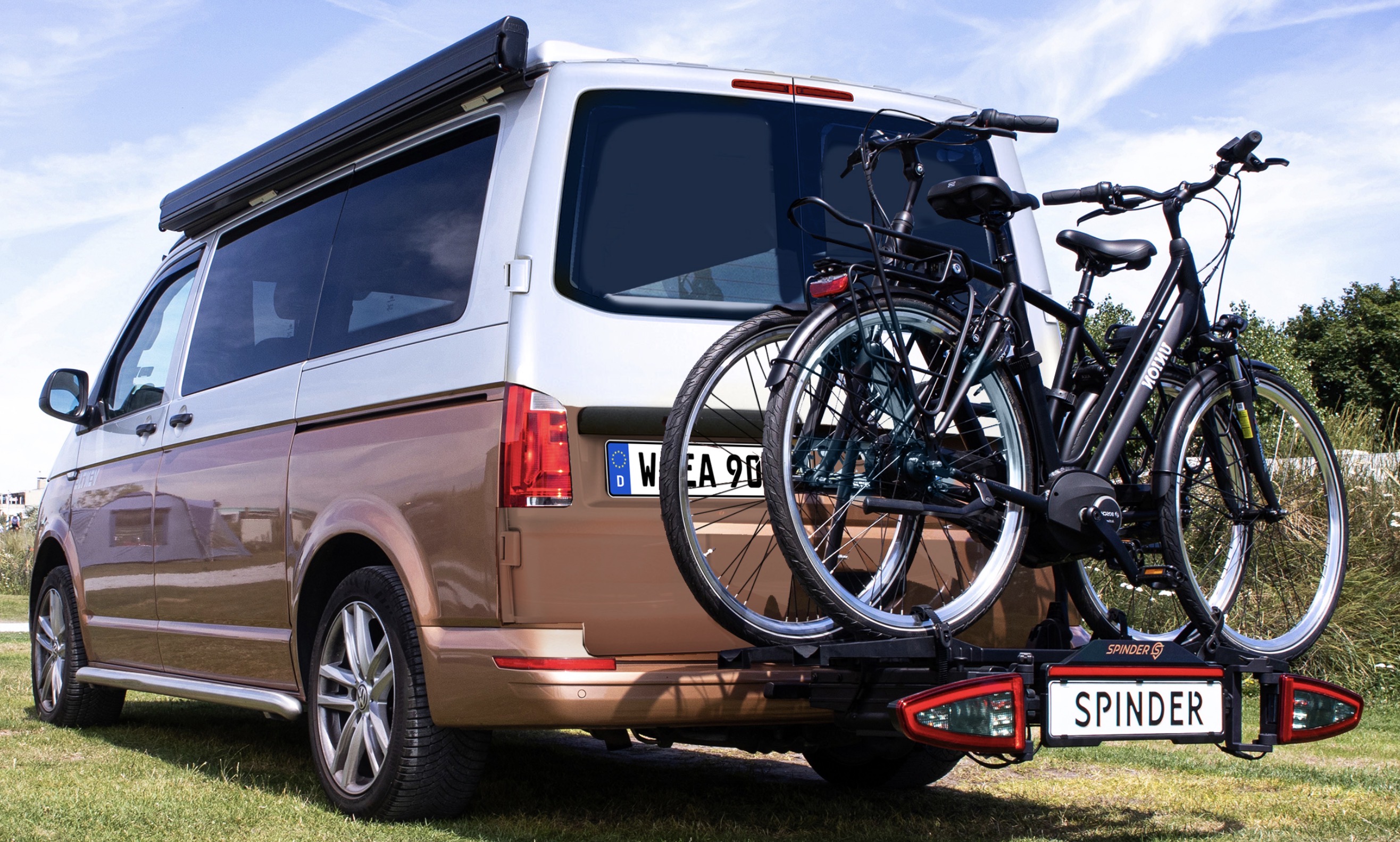 Fahrradträger SPINDER SC2 Kupplungsträger Kastenwagen